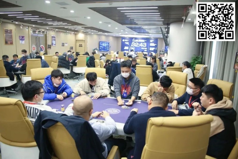 【WPT扑克】WPTPC迎新赛 | 纷至沓来，持续火爆！DAY1B组256人次参赛，胡佳文领衔43人晋级下一轮！