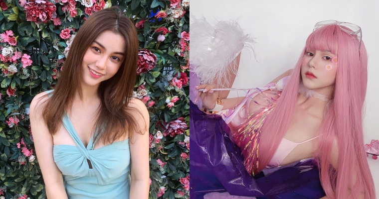 22 歲香港女星「鄧月平」北半球微露！「F 級胸器」太性感驚豔網友