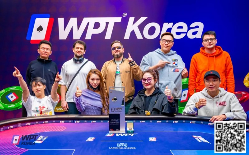 【WPT扑克】WPT济州岛站｜匈牙利选手Mate Hanusi最短码逆袭翻盘夺取主赛冠军！马莉拿下亚军！