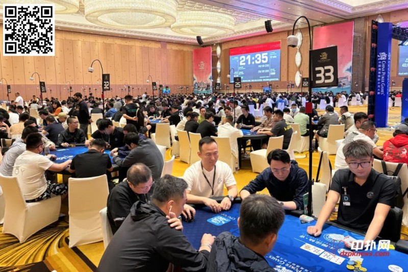 【WPT扑克】CPG珠海 | 首轮战罢！主赛1687人次参赛526人晋级，邓远30万记分牌领跑C组