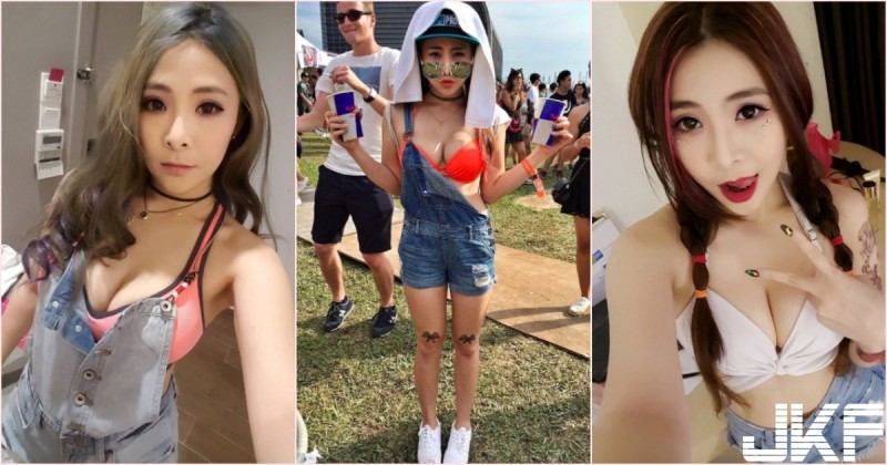 霸氣女DJ「低胸爆乳」太惹火！燃燒五官的飽滿美乳讓人受不了&#8230;