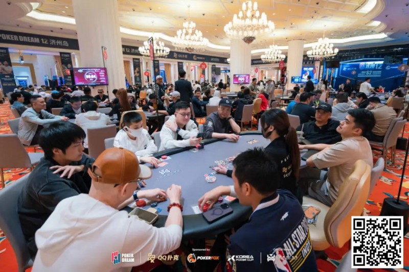 【WPT扑克】Poker Dream 12济州岛 | 主赛事最后16强产生宋莹领跑，QQPK中国战队袁一雯、陈雄成功晋级