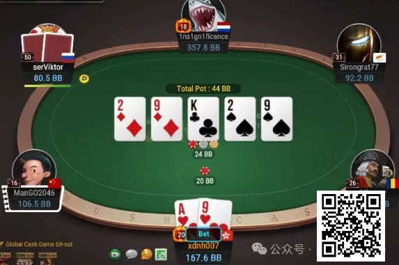 【WPT扑克】牌局分析：你越鱼我就bet越大