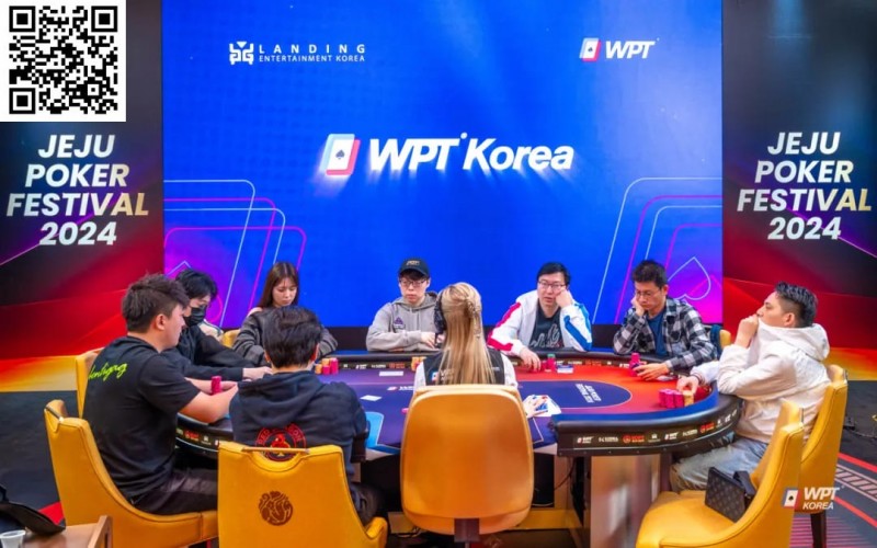 【WPT扑克】济州扑克嘉年华｜WPT主赛6人决赛桌诞生 李栋1270W蝉联记分牌榜首领跑决赛圈