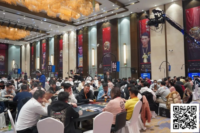 【WPT扑克】黄河杯暨第五届TJPT®总决赛 | 主赛557人次参赛170人晋级，夏忠民、刘恒昭分别领跑