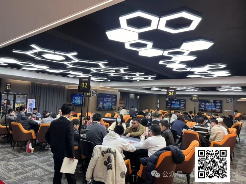 【WPT扑克】麒麟竞技丨百万迎春赛B组105人次参赛 选手瑞以569500记分牌领衔23人晋级