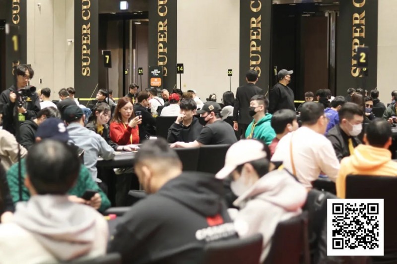 【WPT扑克】气氛持续火热！B组226人参赛34人晋级 李磊收揽55.5万计分牌成CL！今天主赛最后晋级机会！【SUPER CUP济州】