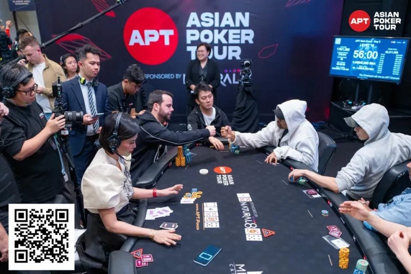 【WPT扑克】APT马尼拉｜主赛事创菲律宾赛史纪录，中国台湾选手Po-Shou Huang领跑Day2！