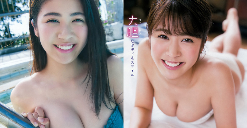 最強18歲新人「清純黑髮少女」出道！天使臉蛋與F奶的魔鬼身材奇蹟組合！