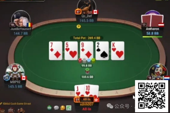 【WPT扑克】牌局分析：有时overbluff，有时underbluff