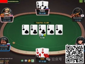 【WPT扑克】牌局分析：小底池也有技术含量