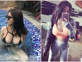 【WPT扑克】乳量逼人！正妹Sophie美乳太迷人… 滿滿的份量真的好飽滿