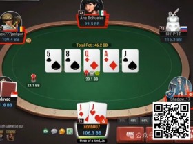 【WPT扑克】牌局分析：坚决不fold set