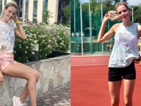【WPT扑克】【東奧正妹】烏克蘭跳高美少女刷新世界紀錄　修長美腿有著絕對優勢