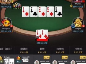 【WPT扑克】牌局分析：河牌应该打阻止注